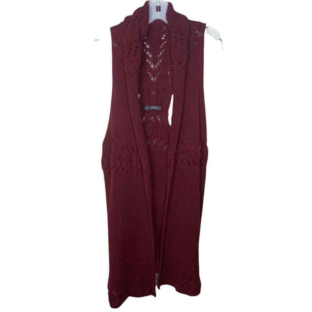 Theme Cardigan Sweater Vest